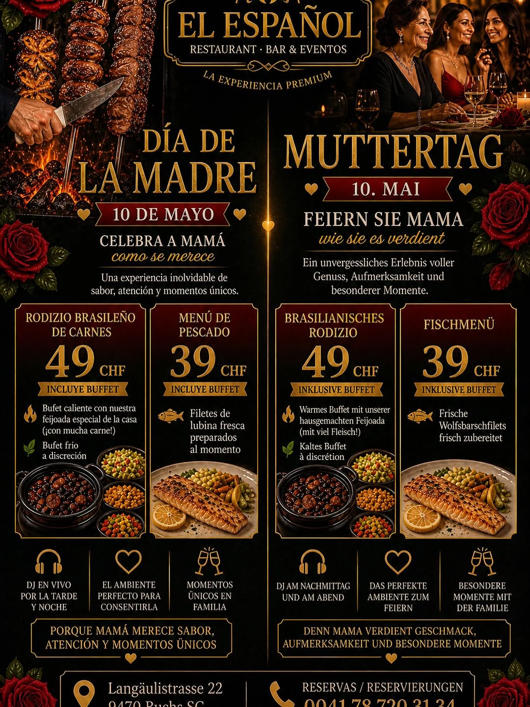 Muttertag · Día de la Madre
